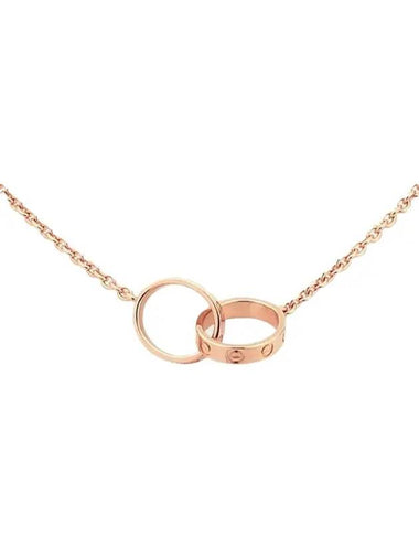 Love Necklace Rose Gold - CARTIER - BALAAN 1