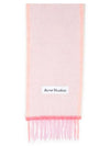 Mohair Wool Fringe Muffler Pink - ACNE STUDIOS - BALAAN 2