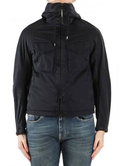 Goggles Hooded Jacket Navy - CP COMPANY - BALAAN 2