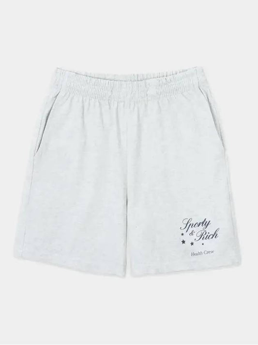 Short Pants SH483HG HEATERGRAY - SPORTY & RICH - BALAAN 2