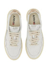 Medalist Low Top Sneakers Beige White - AUTRY - BALAAN 3