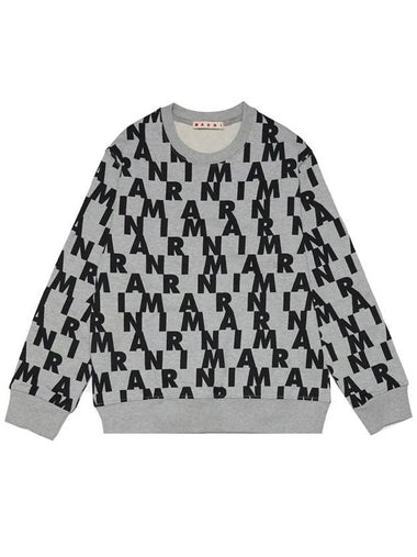 Kids Logo Pattern Sweatshirt M00929 M00QD 0M90B - MARNI - BALAAN 1