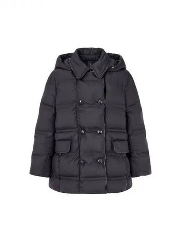 Women s Hooded Double Padded Jacket Black 270477 - GIORGIO ARMANI - BALAAN 1