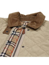 Diamond Quilted Thermoregulated Barn Jacket Honey - BURBERRY - BALAAN 8