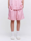 S SIGNATURE SHORT PANTS_ PINK - GOGORR - BALAAN 1