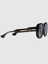 Specialized Fit Round Sunglasses Black - GUCCI - BALAAN 4