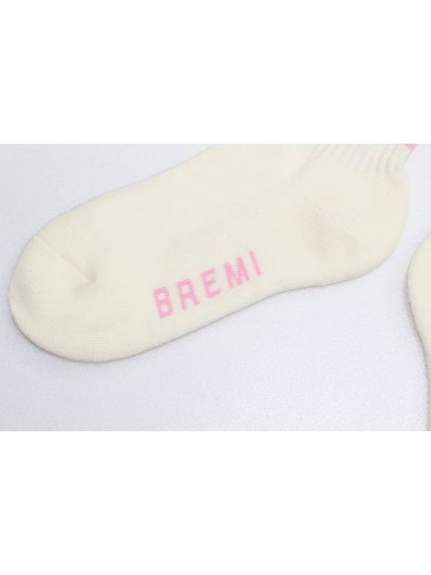 Golf Stripe Socks Pink - BREMI - BALAAN 4