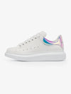 Oversized Low Top Sneakers White Iridescent - ALEXANDER MCQUEEN - BALAAN 2