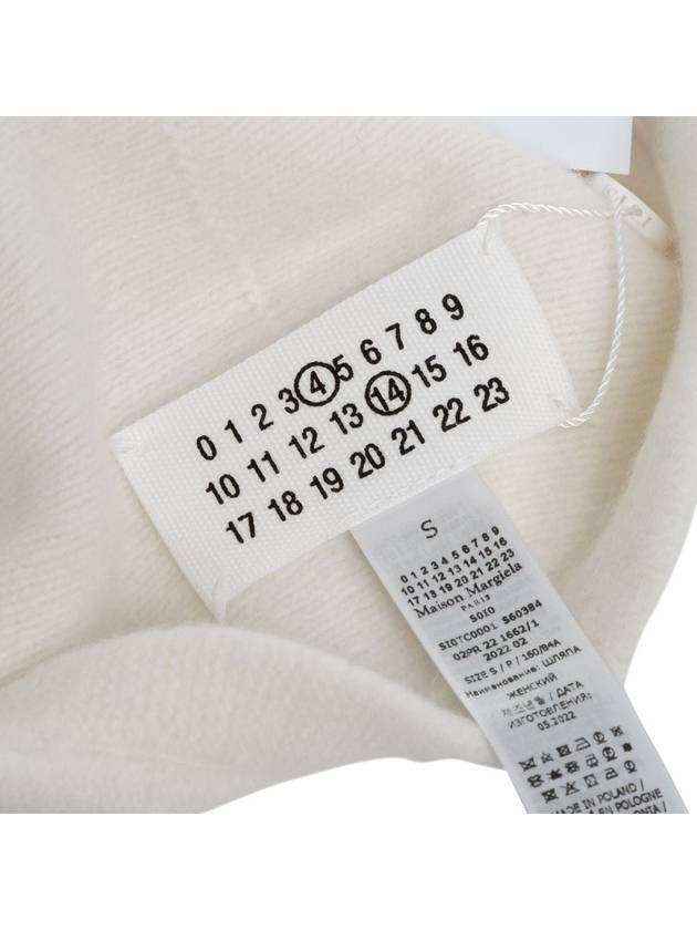 Wool Beret White - MAISON MARGIELA - BALAAN 4