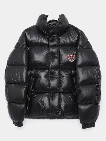 Misam heart patch logo padded men s jacket 1A00152 595GJ 999 270082 1040009 - MONCLER - BALAAN 1