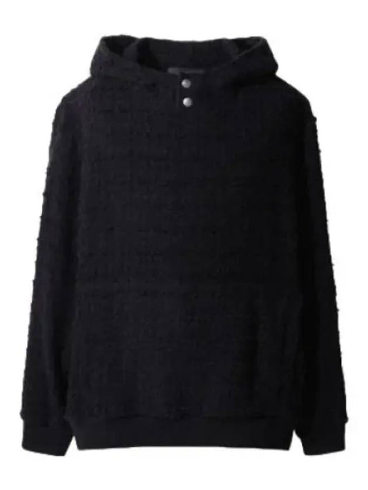 Tweed over hoodie jumper hood zip up - IRO - BALAAN 1