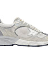 Mesh and Suede Leather Dad-Star Sneakers White Beige - GOLDEN GOOSE - BALAAN 4