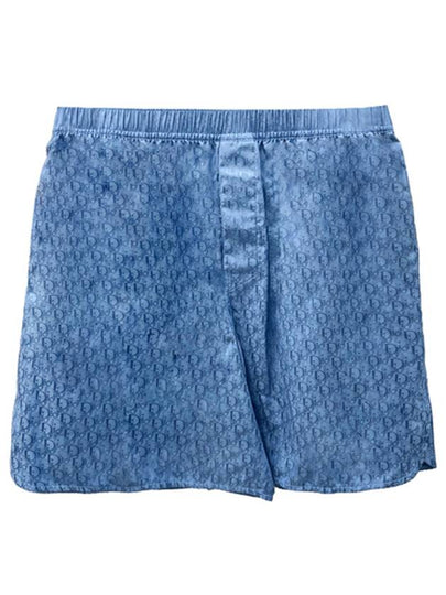 Oblique Shorts Blue - DIOR - BALAAN 2