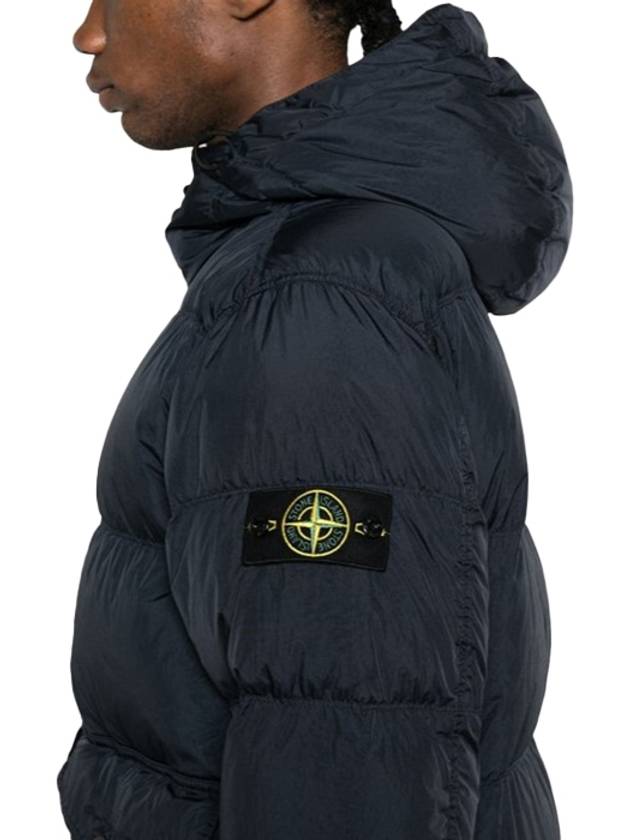 Crinkle Reps Re-Nylon Down Padding Navy - STONE ISLAND - BALAAN 6