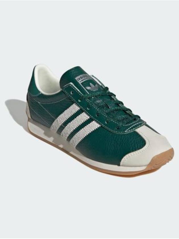 Country OG Leather Low Top Sneakers Collegiate Green - ADIDAS - BALAAN 5