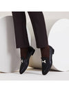 Paris Loafers Goatskin Palladium Noir - HERMES - BALAAN 11