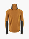 Men's Hugin Zip Up Hoodie Raven Mustard - KLATTERMUSEN - BALAAN 3