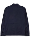 Tylon P Lens Overshirt Zip Up Jacket Navy - CP COMPANY - BALAAN 3