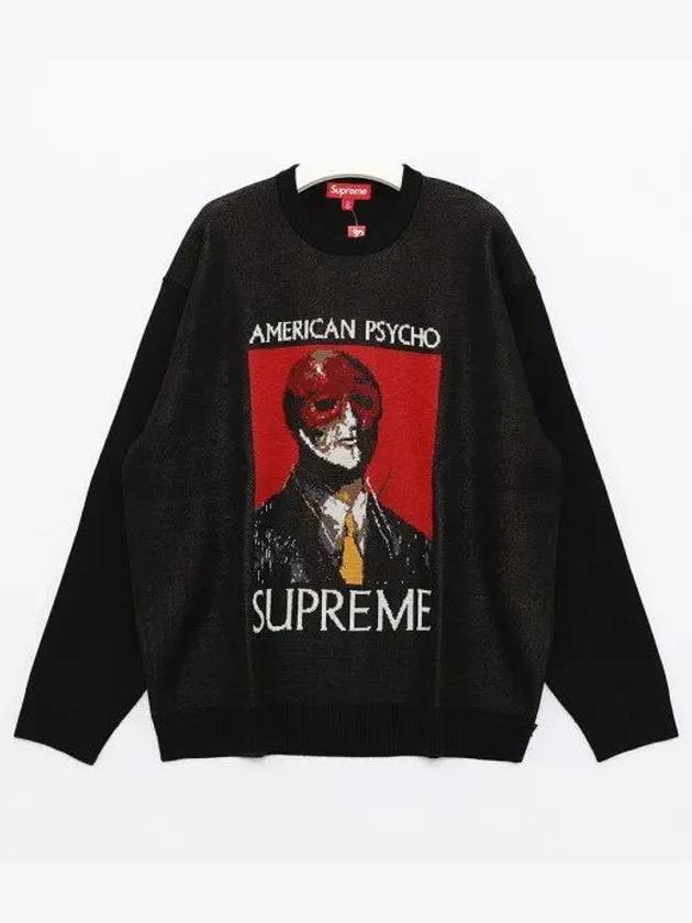 American Psycho Sweatshirt Men s FW23SK43 BLACK 1038603 - SUPREME - BALAAN 1