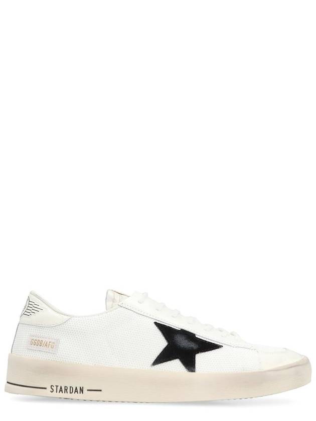 Star Patch Lace Up Low Top Sneakers White - GOLDEN GOOSE - BALAAN 2