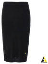 Bea Embroidered Pencil Skirt Black - VIVIENNE WESTWOOD - BALAAN 2