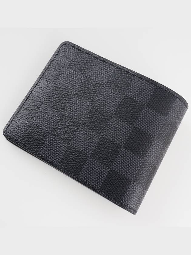 Slender Damier Half Wallet Grey - LOUIS VUITTON - BALAAN 4