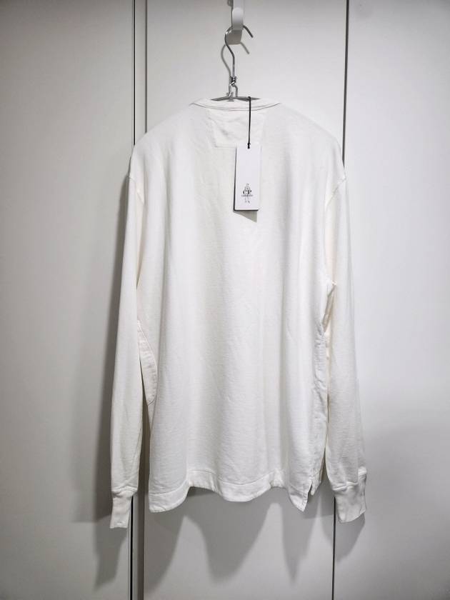 Henley Neck Light Fleece Sweatshirt Sippy Company - CP COMPANY - BALAAN 2