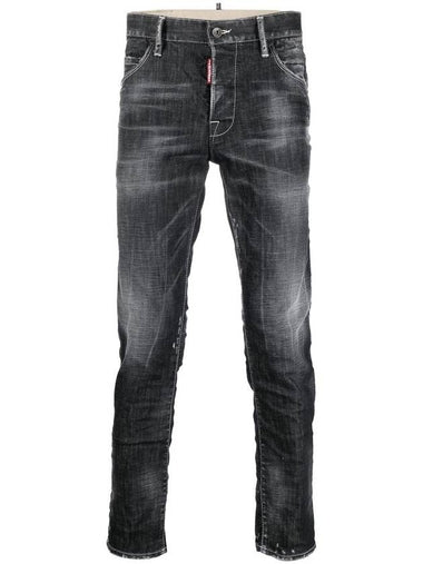 Men's Skater Jeans Black - DSQUARED2 - BALAAN 1