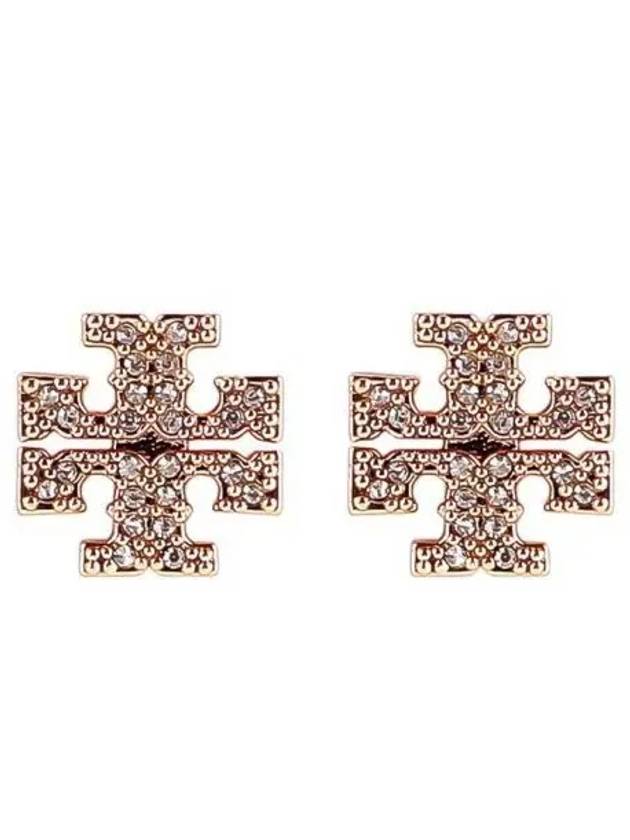 Women s Kira Pave Stud Earrings 270425 - TORY BURCH - BALAAN 1