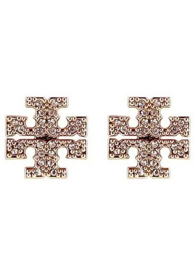 Women s Kira Pave Stud Earrings 270108 - TORY BURCH - BALAAN 1