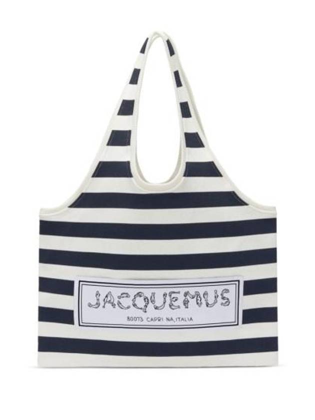 Le sac Marcel Tote Bag Navy - JACQUEMUS - BALAAN 1