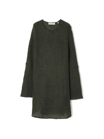 Two Face Midi Dress Moor Green - OUR LEGACY - BALAAN 1