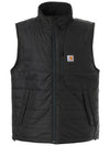 Gilliam vest jacket black 102286 001 - CARHARTT - BALAAN 3