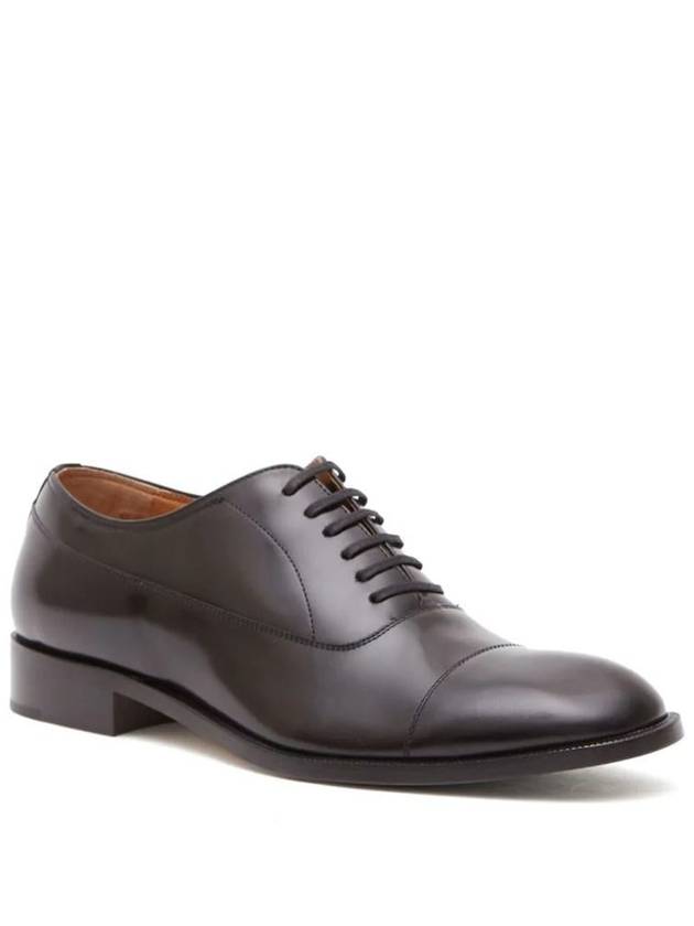 Men's Brushed Calfskin Oxford Black - MAISON MARGIELA - BALAAN 3