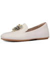 Lena Under the Sea Loafers Cream Leather Women - FITFLOP - BALAAN 1