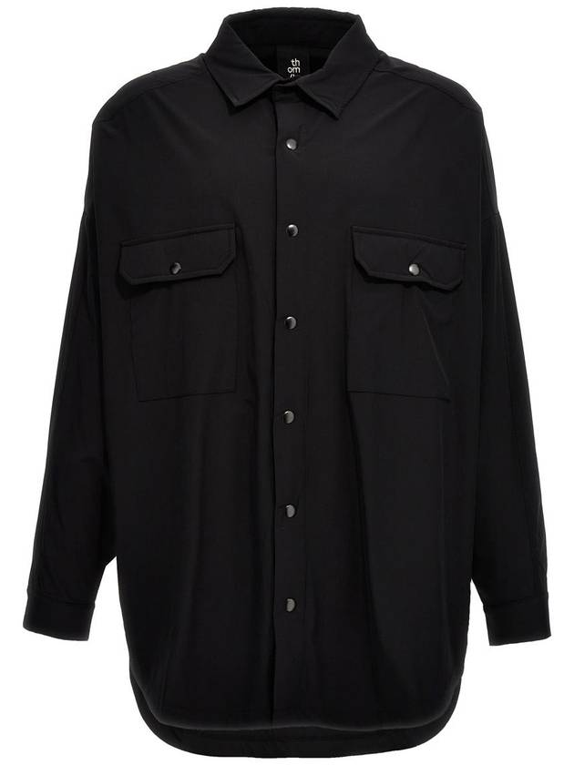 Thom Krom Tech Fabric Shirt - THOM KROM - BALAAN 1