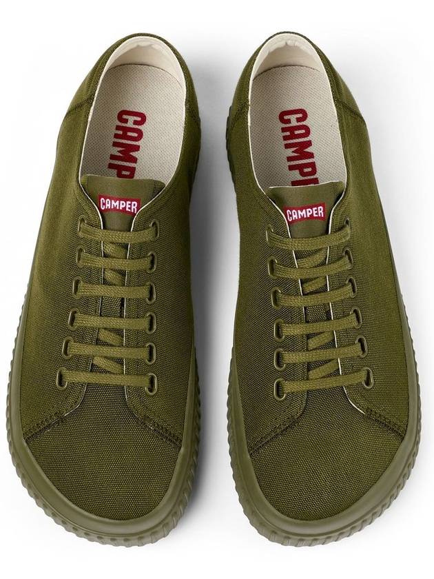 Peu Roda Recycled Cotton Low Top Sneakers Green - CAMPER - BALAAN 3