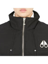 Logo Montreal Padded Vest Black - MOOSE KNUCKLES - BALAAN 10