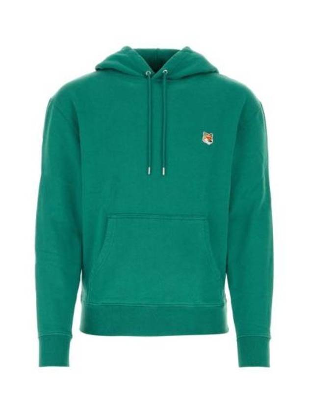 Fox Head Patch Regular Hoodie Pine Green - MAISON KITSUNE - BALAAN 2