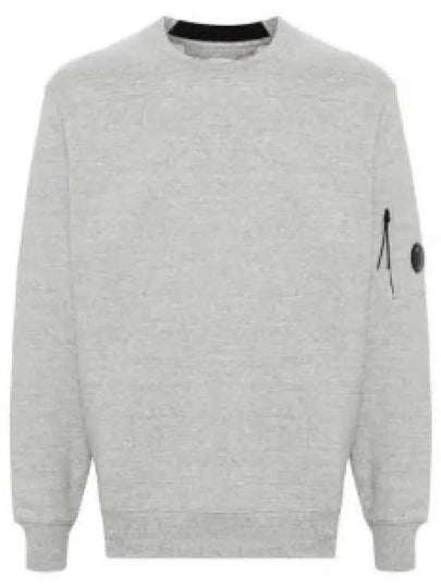 Diagonal Raised Fleece Lens Sweatshirt Grey - CP COMPANY - BALAAN 2