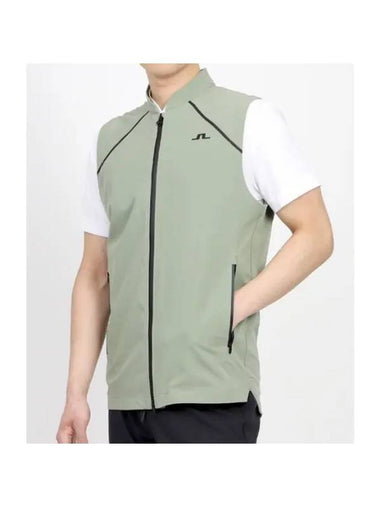 Vardo Light Tech Vest Oil Green - J.LINDEBERG - BALAAN 1