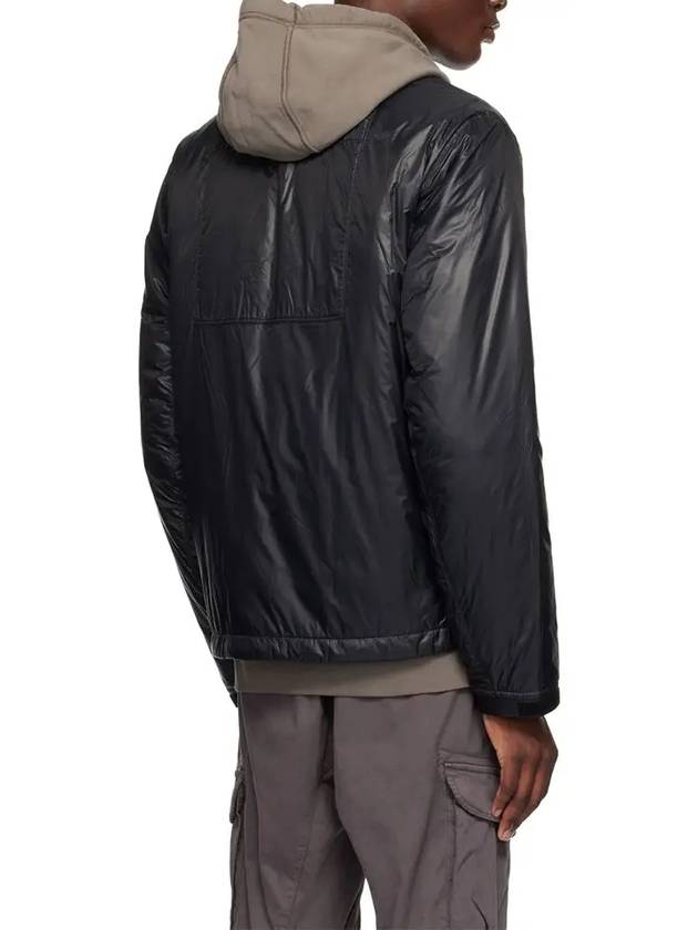 Q0525 Pertex Quantum Insulation Technology Light Packable Blouson Jacket Black - STONE ISLAND - BALAAN 4