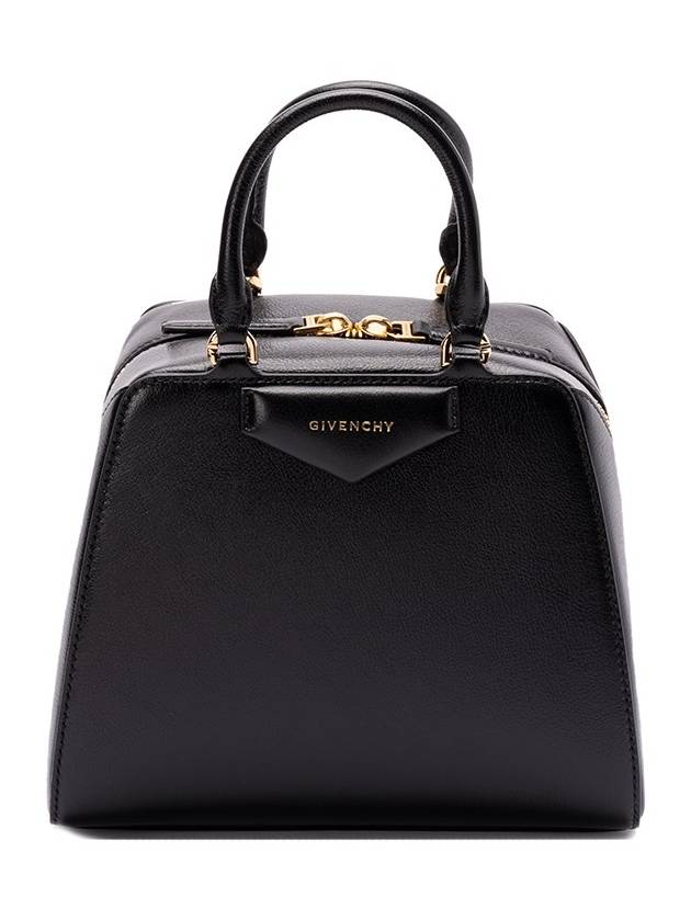 Antigona Cube Leather Mini Bag Black - GIVENCHY - BALAAN 2