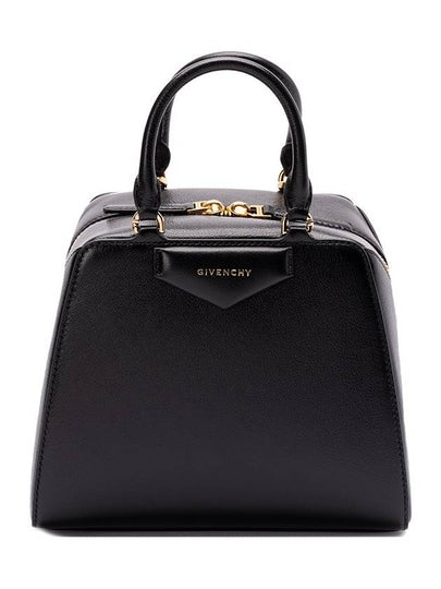 Antigona Cube Leather Mini Bag Black - GIVENCHY - BALAAN 2