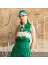 Golf Tennis Women s Color Block Sleeveless Vest Green - AVAVE - BALAAN 1