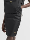 Re-nylon Pencil Skirt Black - PRADA - BALAAN 4