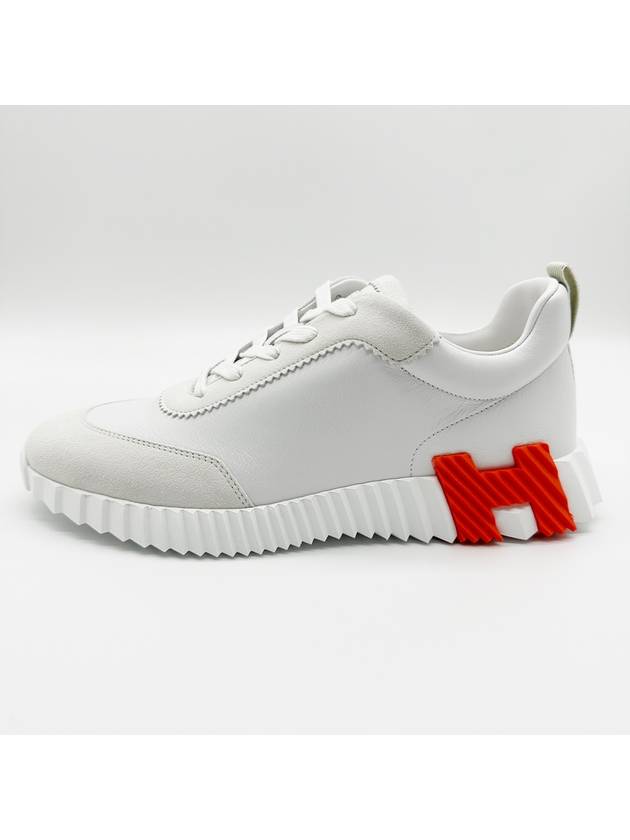 Bouncing Low Top Sneakers Blanc - HERMES - BALAAN 3