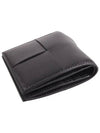 Slim Folder Half Wallet Black - BOTTEGA VENETA - BALAAN 4