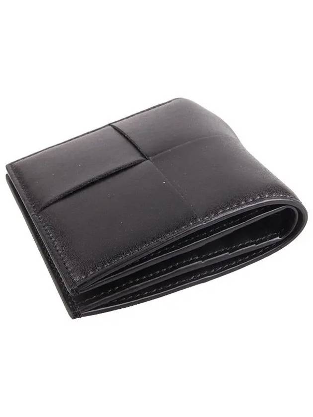 Slim Folder Half Wallet Black - BOTTEGA VENETA - BALAAN 4