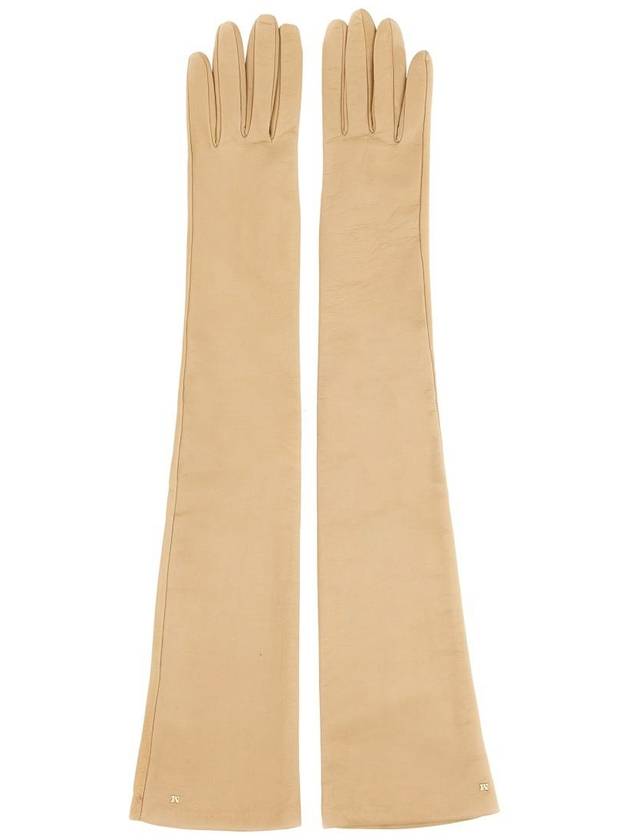 Gloves 2345660234600 004 Beige o Tan - MAX MARA - BALAAN 2